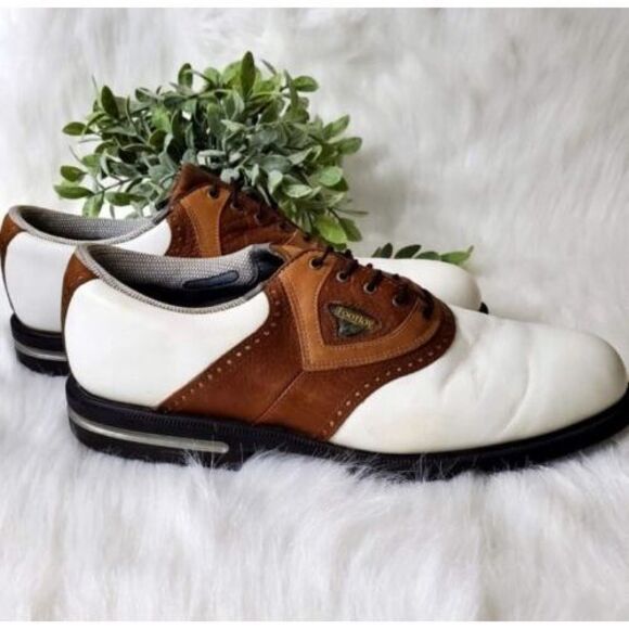 Footjoy Gel Fusion Golf Shoes Size 12 Opti-Flex IntelliTemp White Outdoor Mens - Picture 3 of 13